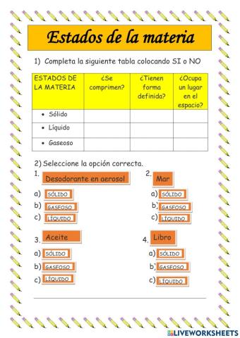 Estados de la materia