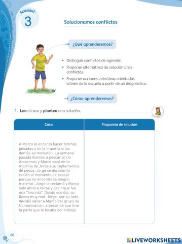 Resolución de conflictos