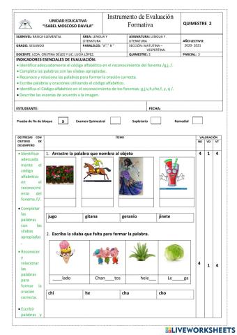Evalución 4 parcial