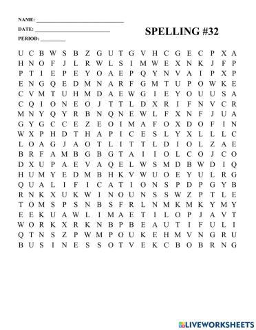 Word search -32