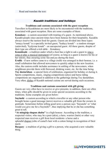 Kazakh Traditions and Holidays-2