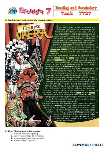 Spotlight 7 Task 7727