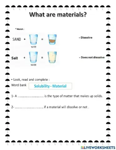 Solubility