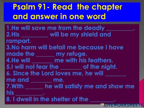 Psalm 91