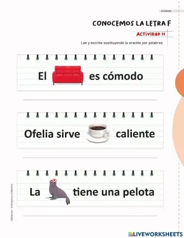 Actividad 11 letra F