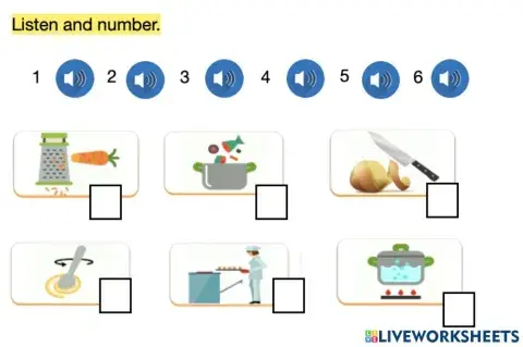 Cooking verbs - Part 3