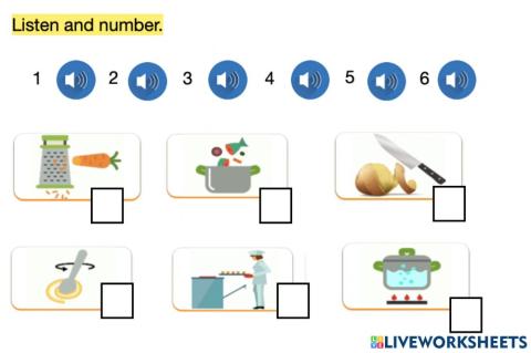 Cooking verbs - Part 3