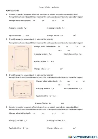 Henger felszíne (2)