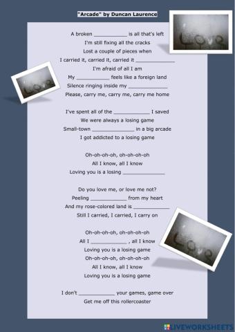 Song Arcade by Duncan Laurence