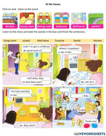 At the house 2.FF1.Unit 8.(pg.58-59).