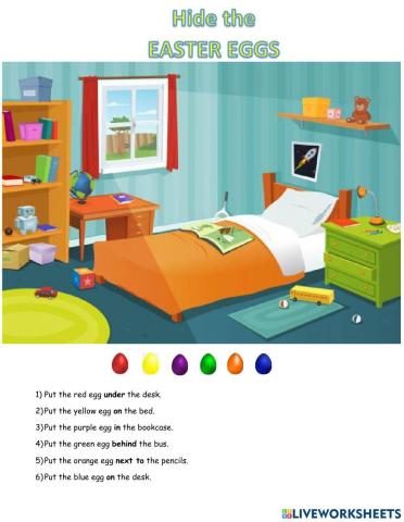 Hide the Easter Eggs