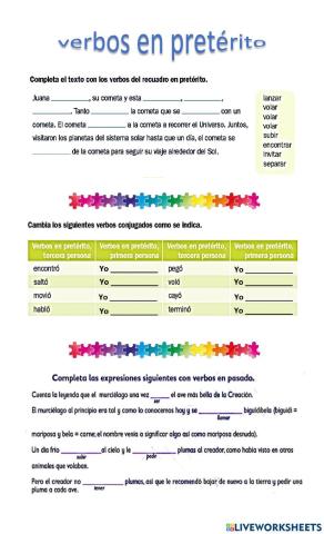 Acentuación verbos en pasado