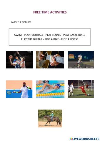 Free time activities
