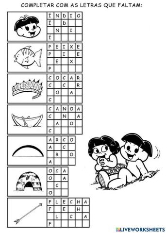 Atividade Dia do Índio2