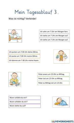 Tagesablauf 3