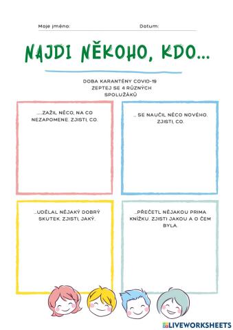 Najdi někoho, kdo...
