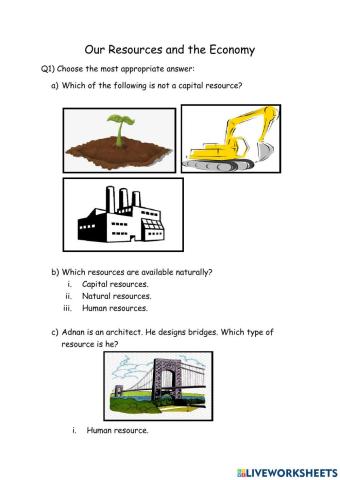 Resources and economy