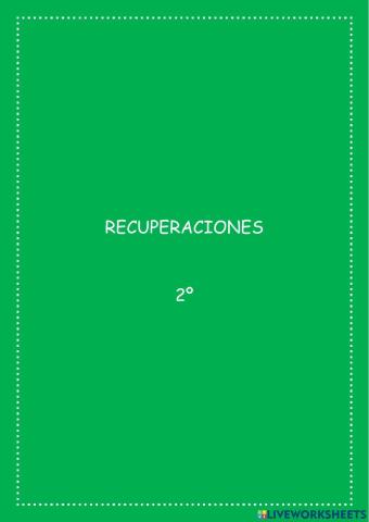 Recuperaciones 2