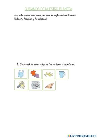 Cuidamos nuestro planeta