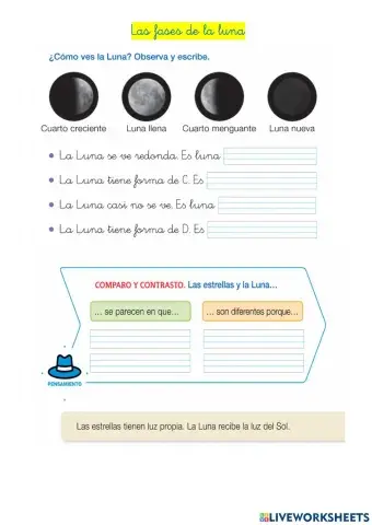 Fases de la luna