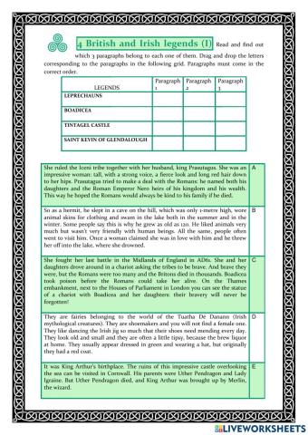 British and Irish legends