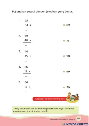 Penjumlahan Bersusun