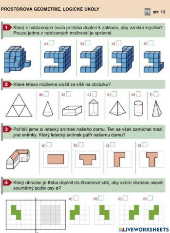 Prostorová geometrie (Matýskova matematika 4)