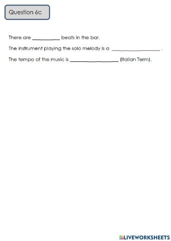 National 5 Practise Question 6c