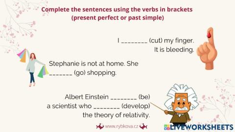 Past vs present perfect situations 2 (p.14)