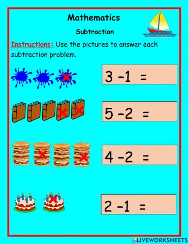 Subtraction CW
