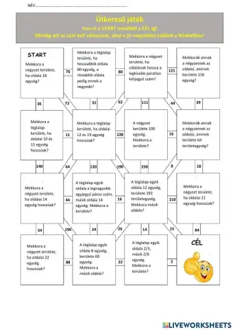 Kerület, terület 5.