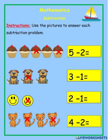 Subtraction hw