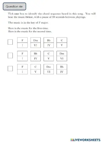 National 5 Practise Question 4e