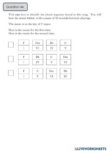 National 5 Practise Question 4e