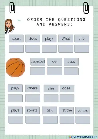 Drag and drop questions and answers