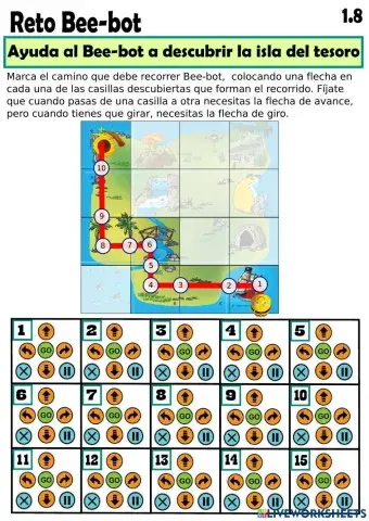 Programación con Bee-bot