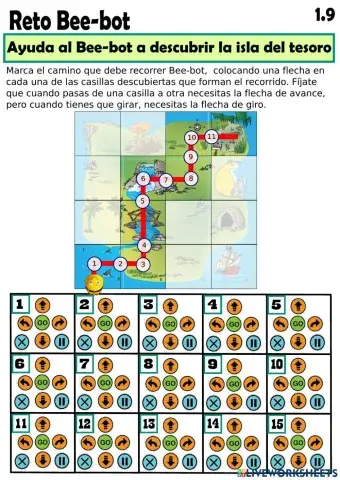 Programación con Bee-bot
