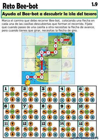 Programación con Bee-bot