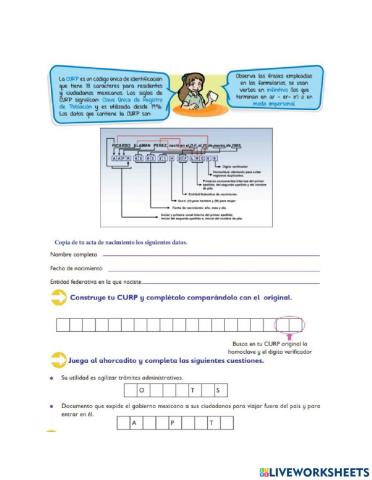 Llenado de formularios
