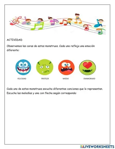 Las emociones en la musica