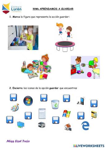 Apredemos a Guardar
