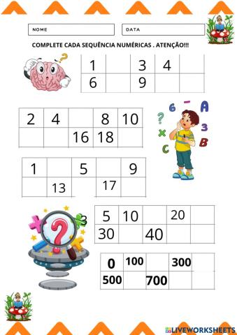 Sequência numérica