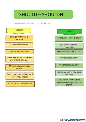Shoul -Shouldn-t