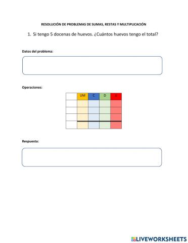 Resolución de problemas - Calculo