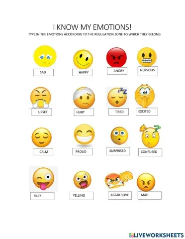 I know my emotions