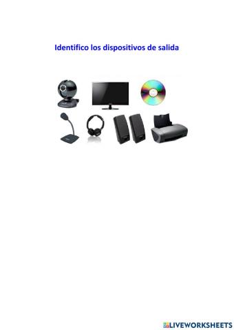 Dispositivos de salida