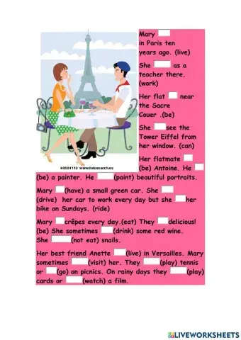 Past Simple text exercise