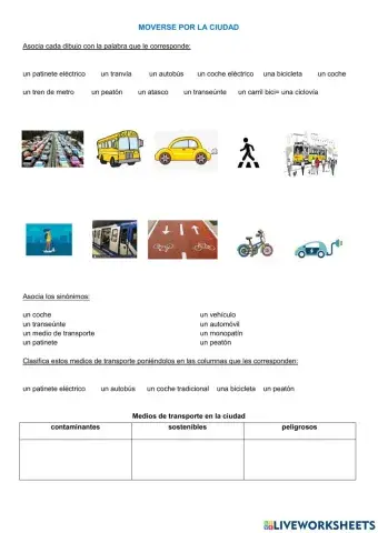 Moviéndose por la ciudad