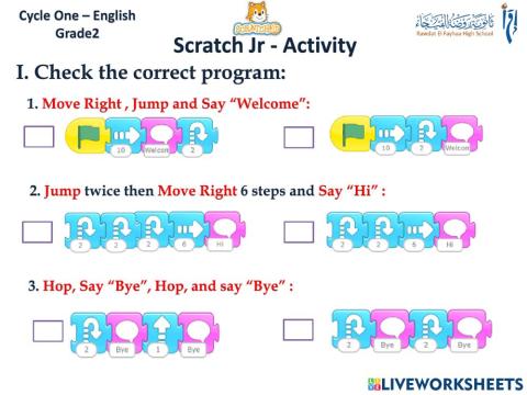 Grade2 Activity Scratch jr