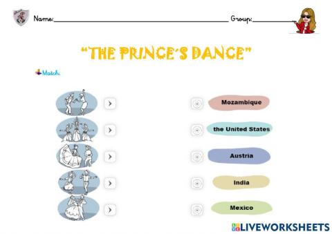 The prince-s dance